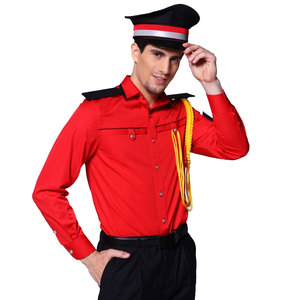 Haute qualité nouveaux gardes uniforme porte sécurité sur mesure garde uniformes de sécurité Polyester garde uniformes - Product Image 3