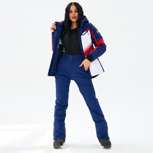 Combinaisons de ski et de snowboard imperméables coupe-vent personnalisées pour hommes, bavoirs de sports d'extérieur d'hiver, combinaison de neige pour le ski - Product Image 2