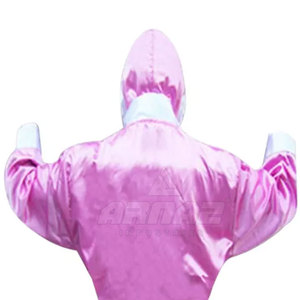 Elegant <b>Boxing</b> <b>Robe</b> With Personalized Embroidery Options Satin <b>Boxing</b> <b>Robe</b> With Contrast Design For Training Or Entry - Product Image 6