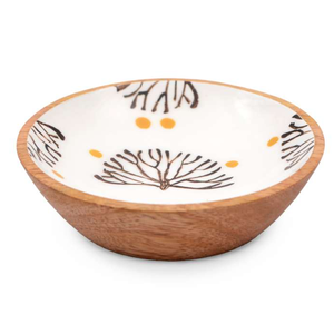 Bol de service rond en bois écologique pour la maison, la cuisine, les fêtes – Bols à salade et à fruits décoratifs, multi-usages, taille personnalisée - Product Image 6