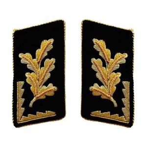 Gorget de col de rang Officr personnalisé de haute qualité/insigne de collier/onglets de collier | Patchs de gorget de personnel de col Gorget Ronpex - Product Image 4