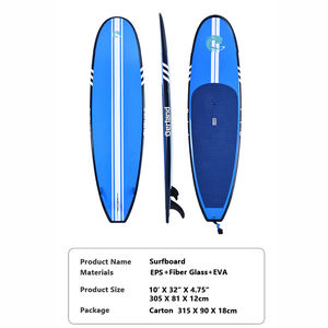 Gerland EPS Foam Long Surfboard OEM/ODM Fibre de verre et autres matériaux Planche de surf debout pour débutants à prix réduit - Product Image 3