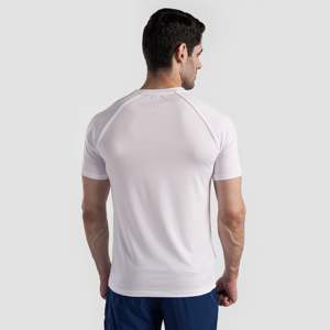 เสื้อยืด GA Power Tee ผ้าโพลีเอสเตอร์ถัก 100% สีขาว ระบายอากาศได้ดี ทรงเข้ารูป พิมพ์โลโก้แบบเต็มตัว ทรงโอเวอร์ไซส์และทรงหลวม - Product Image 2