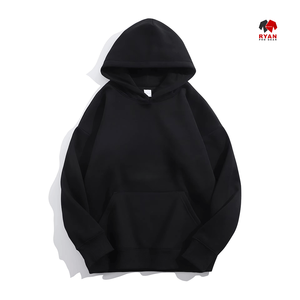 Sweat à capuche pour homme Ryan Pro Gear avec poche et logo personnalisé sur le devant, tissu en molleton 100% coton, vêtement décontracté pour l'hiver - Product Image 2