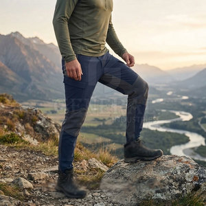 Men Winter Plus Size Mountain <b>Bike</b> Cargo Pants Lightweight Cycling Trousers Outdoor Trail Riding Custom MTB Apparel Multi <b>Pocket</b> - Product Image 5