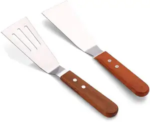 Eco Friendly Stainless steel turner spatula Fish Kitchen Tool Spatula Cooking Steak Food wholesale price