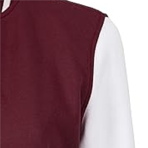 <b>Men</b> maroon varsity <b>jacket</b> <b>white</b> sleeve letterman <b>jacket</b> maroon baseball bomber classic collegiate <b>jacket</b> - Product Image 4