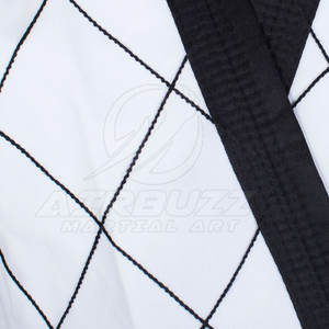 Uniforme de Taekwondo Sólido para Hombre, Logotipo Personalizado, Ropa de Artes Marciales, Diseño Liso, 100% Algodón, Transpirable, de Secado Rápido, Alta Calidad - Product Image 6