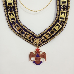SOTTISH RITE 33E DEGRÉE CHAINE COLLIER AVEC BIJOU - Product Image 2