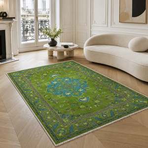 <b>Rug</b> Weavers RWK3044203 Nain Sage Traditional Washable <b>Rug</b> Dropshipping Wholesale Washable Chenille 10 Sizes - Product Image 3