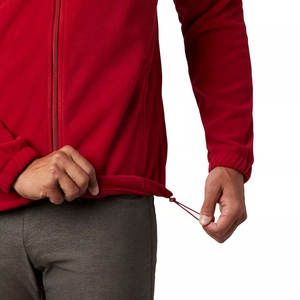 Men's Customized Colors Performance Woolen Jacket | 240 GSM <b>Thermal</b> Mid-Layer | OEM Custom Waterproof Embroidery Front - Product Image 6