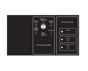 Lavadoras de Carga Superior Comerciales Ligeras TV4000WN de 26 Pulgadas con Capacidad de 3.19 Pies Cúbicos Compatible con Coin Slide - Product Image 4