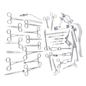 ชุดอุปกรณ์ผ่าตัดเด็กขั้นพื้นฐาน38ชิ้นเครื่องมือผ่าตัดแบบครบวงจรชุดเครื่องมือทางการแพทย์ทำจากสเตนเลสสตีลแหล่งจ่ายไฟแบบแมนนวล - Product Image 6
