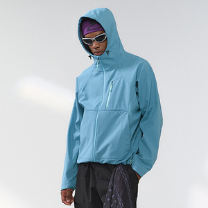 Chaqueta Cortavientos Unisex con Capucha, Ligera, Impermeable y Transpirable para Hombres y Mujeres, para Senderismo, Correr y Viajar al Aire Libre - Product Image 1