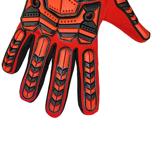 Gants de protection industriels mécaniques de construction Gants de travail personnalisés Gants à impact industriel en cuir - Product Image 4