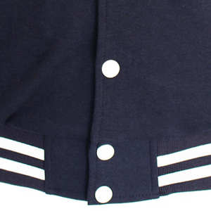 Custom Men's Wool Letterman Varsity Jacket <b>Stand</b> Collar Front Logo College Baseball Printing DDP Shipping - Product Image 6