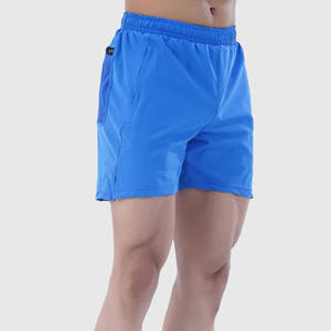 Vente en gros de shorts décontractés taille moyenne en polyester 100% avec poche arrière en maille personnalisée et design respirant à séchage rapide pour l'entraînement - Product Image 2