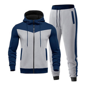 Conjunto Deportivo Informal Personalizado 2025, Traje Deportivo Transpirable de Forro Polar, Ropa Deportiva de Poliéster para Hombre, Traje Deportivo de Invierno - Product Image 1