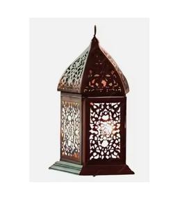 Linterna metálica artesanal de hierro diseño indio hecho a mano para el hogar y restaurantes - Product Image 5