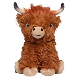 Peluches Promocionales Personalizados de Ganado Escocés Highland Cattle Bobby - Product Image 1