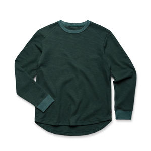 Men's Customized Logo Crew Neck Sport <b>Tee</b> <b>Shirt</b> Blank Ringer <b>Long</b> Sleeve Ladies Relaxed Breathable Streetwear High Quality - Product Image 1