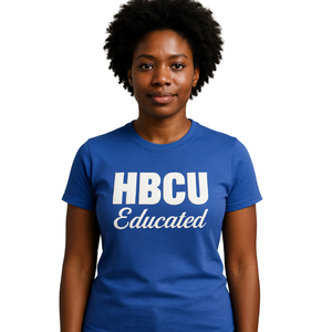 HBCU educado azul Zeta Phi Beta camiseta 100 algodón Chenille bordado griego hermandad divina nueve colegiata moda camiseta - Product Image 1