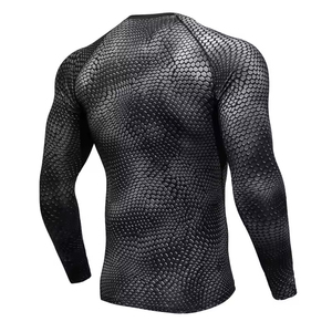 Último diseño 2025 su propia sublimación personalizada manga completa MMA Rash Guard Custom Rash Guard para hombres/mujeres - Product Image 6