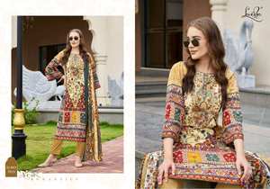 Vestido de algodón Premium Material Dupatta Precio al por mayor para ropa de fiesta Salwar Kameez - Product Image 2