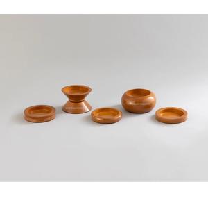 Ensembles de bougeoirs en métal au look royal finition marron pour la maison et la table de mariage bougeoirs décoratifs faits à la main - Product Image 2