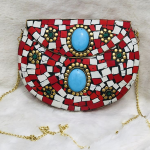 Magnifique pochette à main pour femme Mosaic Designer par LUXURY CRAFTS - Product Image 3