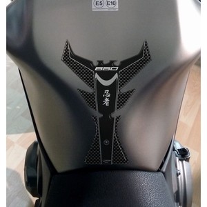 Couvercle de protection de réservoir 3D compatible moto Kawasaki NINJA 650 pour réservoir de moto - Product Image 2