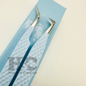 Pinces de qualité supérieure, pointues, en acier inoxydable, pinces à cils papillon, pinces de précision anti-magnétiques en fibre, pinces à cils en vison - Product Image 4