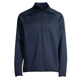 Men's Regular Fit Eco-Friendly Quick Dry Half Zip Hooded Autumn Jacket - Product Image 1