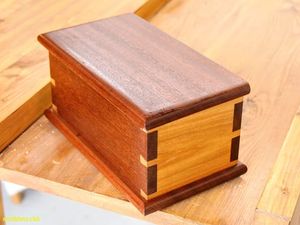 Custom Classical Walnut Wood Gift <b>Boxes</b> <b>with</b> Hinged <b>Lid</b> Polished Technique Elegant <b>Wooden</b> Packaging Box - Product Image 3