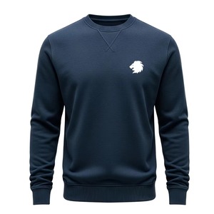 Sudaderas básicas de algodón mezclado para hombre, tela de mezcla premium con acabado suave, sudaderas para hombre - Product Image 1