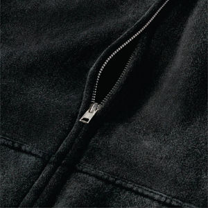 2024 Heavy Weight Cotton Zip up <b>Hoodie</b> Custom Printed Logo Embroidery Windproof Winter Staff Wear Sweatshirts OEM Supplied - Product Image 3