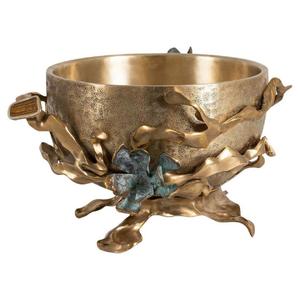 Bol décoratif en laiton et aluminium fait main, personnalisé, finition premium, pour service hôtelier et décoration maison et table - Product Image 6