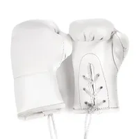 Porte-clés Gants de boxe Prix d'usine mini gants de boxe personnalisés Porte-clés gants de boxe en cuir PU avec logo personnalisé