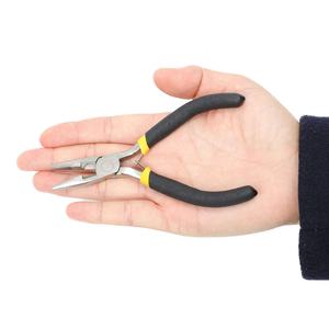 Stainless Steel Durable Hair <b>Extension</b> Pliers for Micro Link Removal with Non-Slip Silicone Handle for Salon and Home Use - Product Image 1