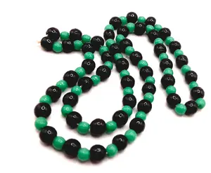 Lote al por mayor de cuentas de cristal de Murano y cuentas de cristal verde brillante Vintage Premium para fabricación de joyas y artesanía de abalorios - Product Image 1