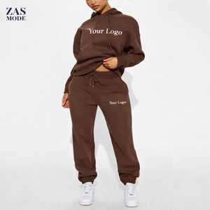 Sweat-shirt à capuche en jersey 100% coton pour femme Style décontracté Logo imprimé brodé sur le devant Fabriqué de manière durable au Bangladesh - Product Image 1