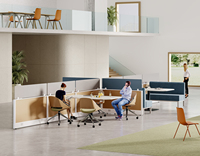 Postes de travail modernes et compacts en aluminium OMNI pour centre d'appels, assemblage facile, ergonomiques, multifonctionnels, cabines de confidentialité pour bureaux ouverts