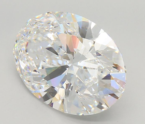 Diamant synthétique HPHT CVD blanc de forme ovale, taille fantaisie, certifié IGI, diamant cultivé en laboratoire, carat LG30, couleur D, pour bijoux - Product Image 5