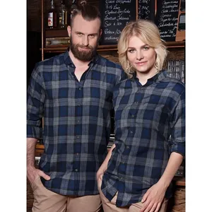 Chemise à carreaux personnalisée pour femmes pour polos promotionnels - Product Image 5