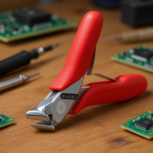 For Knipex Electronics End Cutting Nipper Plier with <b>Mirror</b> Polished Head and <b>Plastic</b> Coated Handles - Product Image 3