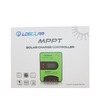 Contrôleur de charge solaire MPPT Tracer Dream Series 10A TD2106 12V/24V/60V avec écran LCD, affichage de l'heure et contrôle du temps, 500W max PV