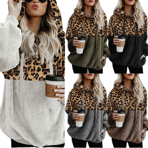 Streetwear personnalisé 65% coton 35% polyester 400 500 Gsm vierge polaire Vintage épais pull surdimensionné français éponge sweat à capuche pour femme - Product Image 5