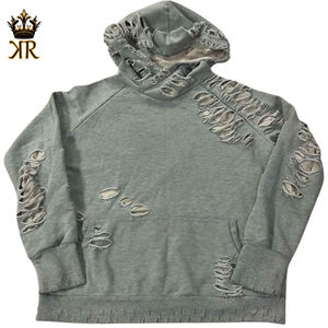 Nueva Llegada, Sudadera con Capucha de Manga Larga con Lavado Ácido de Alta Calidad para Hombre, Hombros Caídos, Ligera, Transpirable, Talla Regular, Servicio OEM de Invierno - Product Image 1