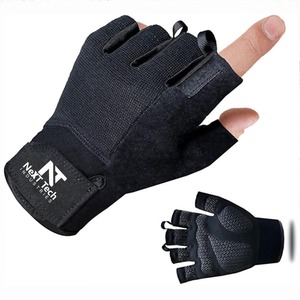 Gants de fitness haltérophilie respirants pour entraînement Service OEM Gants de musculation en cuir synthétique sur mesure - Product Image 1