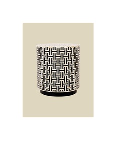 Mesa Auxiliar Decorativa de Diseño con Incrustaciones de Hueso y Acabado Artesanal para un Estilo Interior Moderno y Clásico - Product Image 1